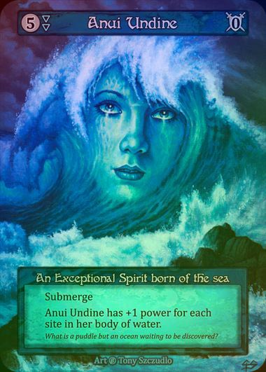 【FOIL】[Water] Anui Undine [beta-Exceptional]